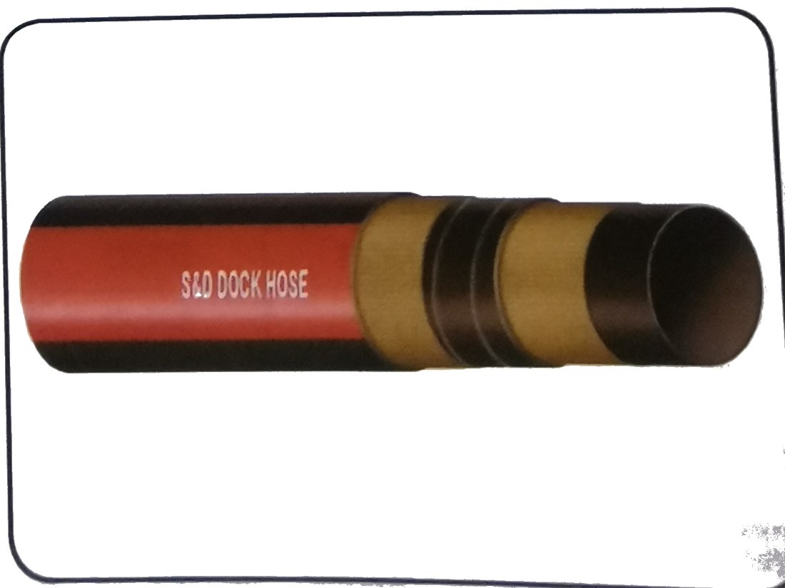 Rubber S&D Dock Hose